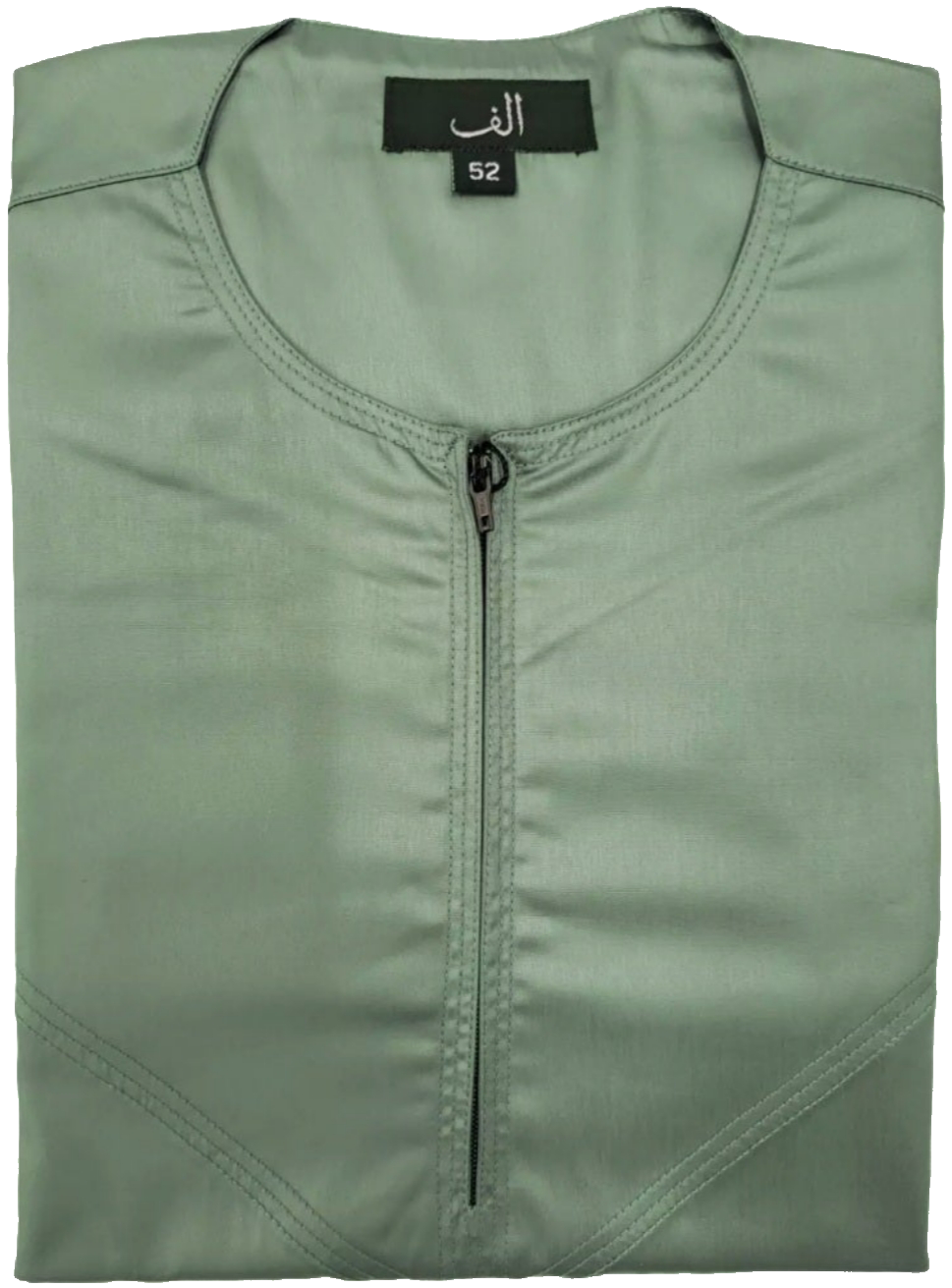 Olive Green Omani Thobe Jubba Long Sleeve