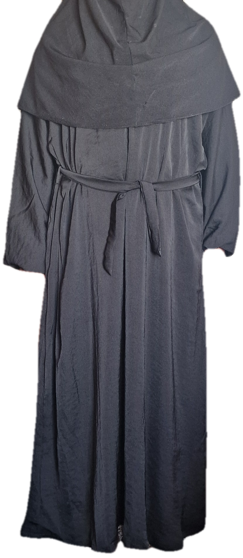 Girls Plain Black Abaya Burka